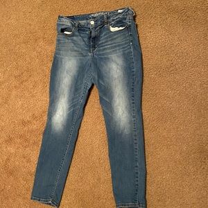 AE size 14 jeans